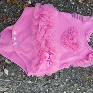 Kyle & Deeha cute onsie/ pink